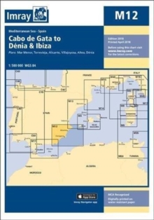 Image for Imray Chart M12 : Cabo de Gata to Denia and Ibiza