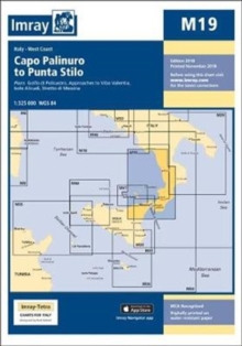 Imray Chart M19: Capo Palinuro to Punta Stilo