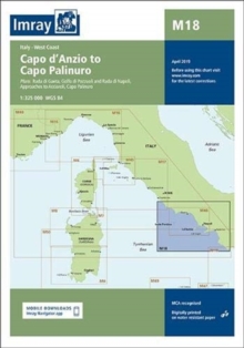 Imray Chart M18: Capo d’Anzio to Capo Palinuro