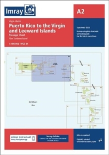 Image for Imray Chart A2 : Puerto Rico to the Virgin and Leeward Islands