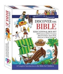 Image for Wonders of Learning Box Set - Old & New Testament Reference Books, Sticker Book, Colouring Wall Chart and Model Ark Kit