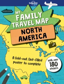 Image for Lonely Planet Kids My Family Travel Map - North America