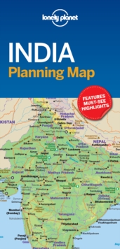 Image for Lonely Planet India Planning Map