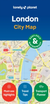 Lonely Planet London City Map