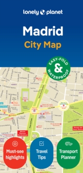 Lonely Planet Madrid City Map