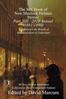 The MX Book of New Sherlock Holmes Stories – Part XIII: 2019 Annual (1881-1890)