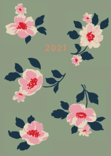 Image for Cath Kidston: A6 Khaki Dusk Floral 2021 Diary