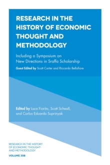 Image for Research in the History of Economic Thought and Methodology Volume 35B: Including a Symposium on New Directions in Sraffa Scholarship