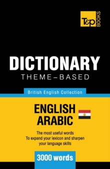 Image for Theme-based dictionary British English-Egyptian Arabic - 3000 words