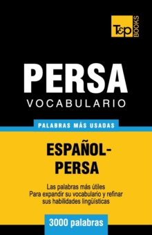 Image for Vocabulario Espa?ol-Persa - 3000 palabras m?s usadas