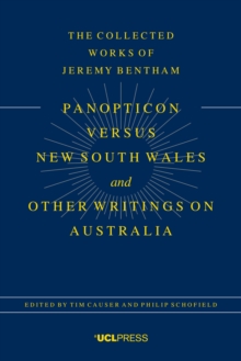 Panopticon versus New South Wales and Other Writings on Australia