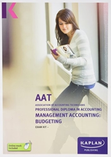 Image for Management Accounting: Budgeting - Exam Kit