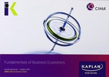 Image for BA1 FUNDAMENTALS OF BUSINESS ECONOMICS - REVISION CARDS