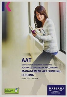 Image for MANAGEMENT ACCOUNTING: COSTING