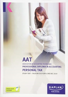Image for PERSONAL TAX (FA18)  - STUDY TEXT