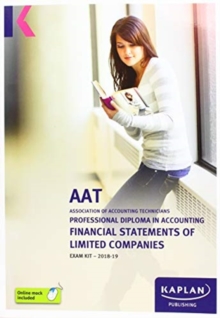 Image for FINANCIAL STATEMENTS OF LIMITED COMPANIES - EXAM KIT
