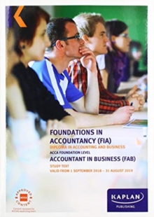 FAB – ACCOUNTANT IN BUSINESS – STUDY TEXT