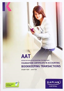 Image for Bookkeeping Transactions - Study Text