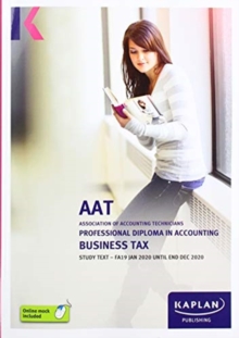 Image for BUSINESS TAX (FA19) - STUDY TEXT