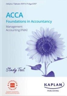 Image for MANAGEMENT ACCOUNTING (FMA) - STUDY TEXT