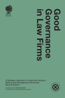 Image for Good Governance in Law Firms