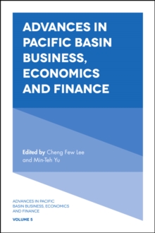 Image for Advances in Pacific basin business, economics and finance
