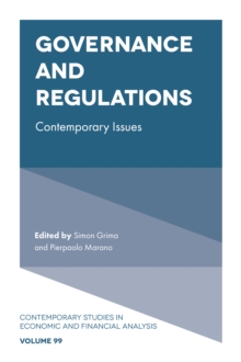Image for Governance and regulations' contemporary issues