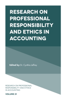 Image for Research on professional responsibility and ethics in accounting