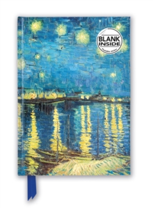 Vincent van Gogh: Starry Night over the Rhone (Foiled Blank Journal)