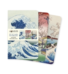Image for Japanese Woodblocks Set of 3 Mini Notebooks
