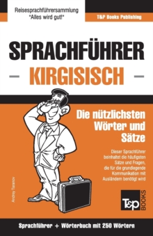 Image for Sprachfuhrer Deutsch-Kirgisisch und Mini-Woerterbuch mit 250 Woertern