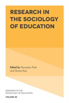 Image for Research in the sociology of education