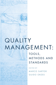 Image for Quality management  : tools, methods and standards