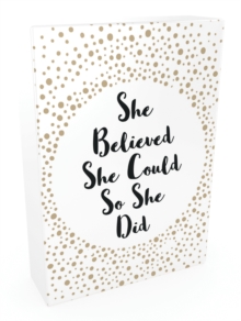 Image for She Believed She Could So She Did