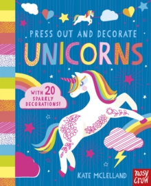 Image for Press Out and Decorate: Unicorns