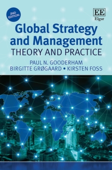 Image for Global strategy and management  : theory and practice