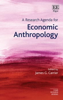 Image for A research agenda for economic anthropology