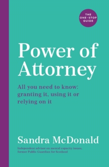 Image for Power of attorney  : the one-stop guide