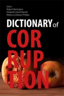 Image for Dictionary of corruption