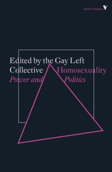 Image for Homosexuality  : power and politics