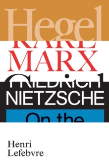 Image for Hegel, Marx, Nietzsche