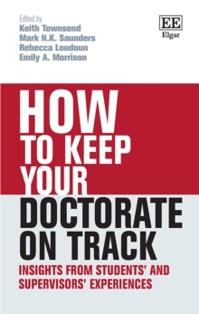 Image for How to keep your doctorate on track: insights from student's and supervisors' experiences