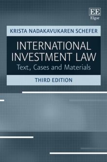 Image for International investment law: text, cases and materials