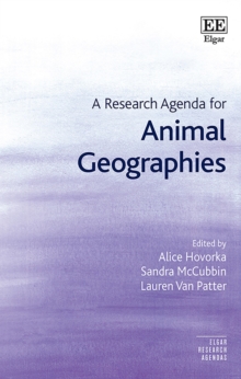 Image for A research agenda for animal geographies