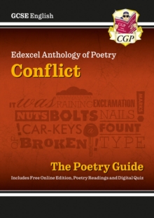 GCSE English Edexcel Poetry Guide – Conflict Anthology includes Online Edition, Audio & Quizzes