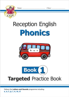 Reception English Phonics Targeted Practice Book – Book 1