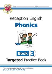 Reception English Phonics Targeted Practice Book – Book 3