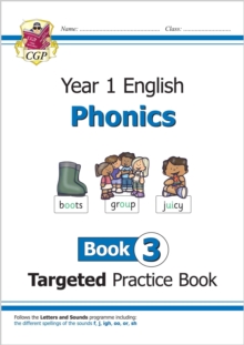 KS1 English Year 1 Phonics Targeted Practice Book – Book 3