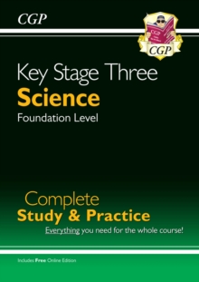 Image for New KS3 Science Complete Revision & Practice – Foundation (inc. Online Edition, Videos & Quizzes)