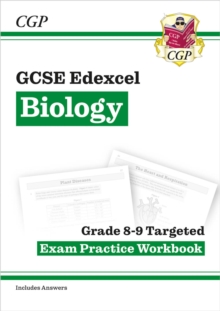 Image for New GCSE Biology Edexcel Grade 8-9 Targeted Exam Practice Workbook (includes answers)